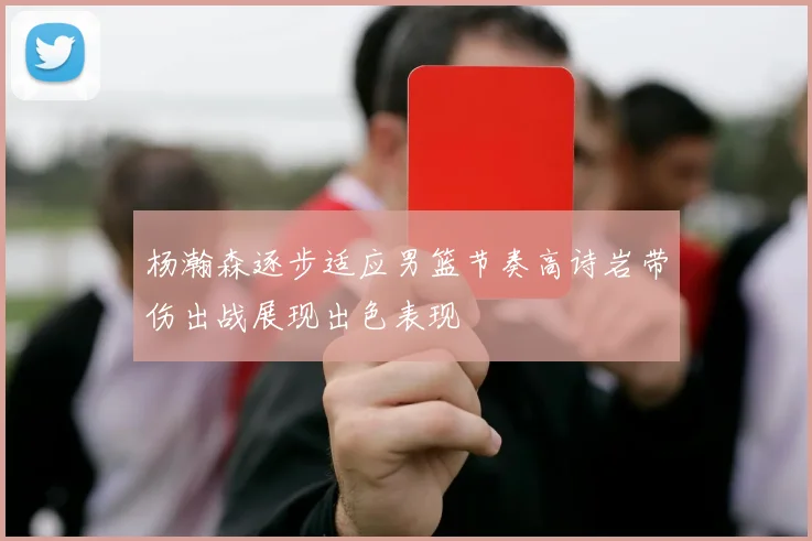 杨瀚森逐步适应男篮节奏高诗岩带伤出战展现出色表现