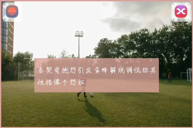 东契奇抱怨引发黄蜂解说调侃称其性格像个怨妇
